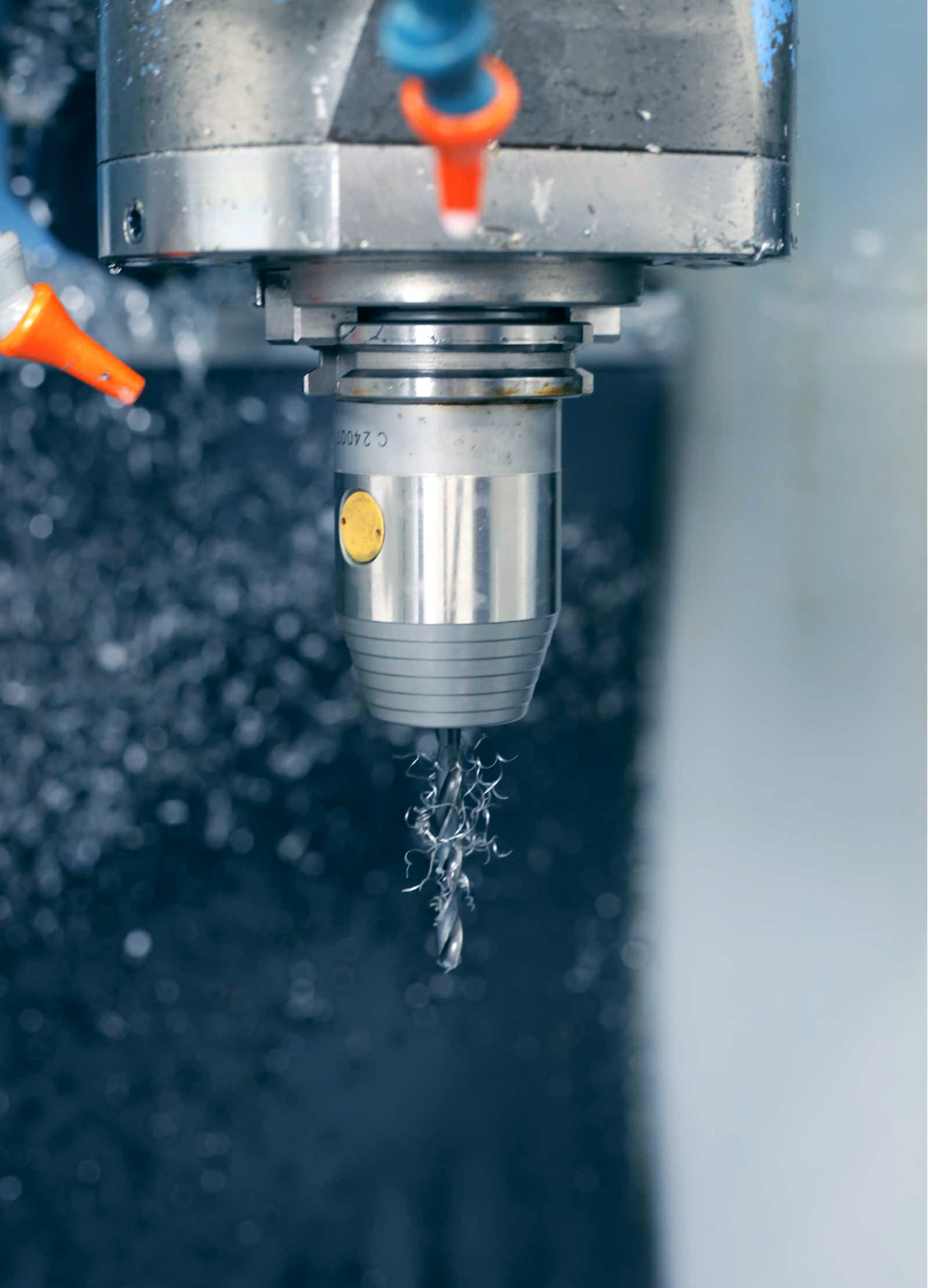 CNC-Frässpindel bei der präzisen Metallbearbeitung – BBM Frässervice für komplexe Bauteile