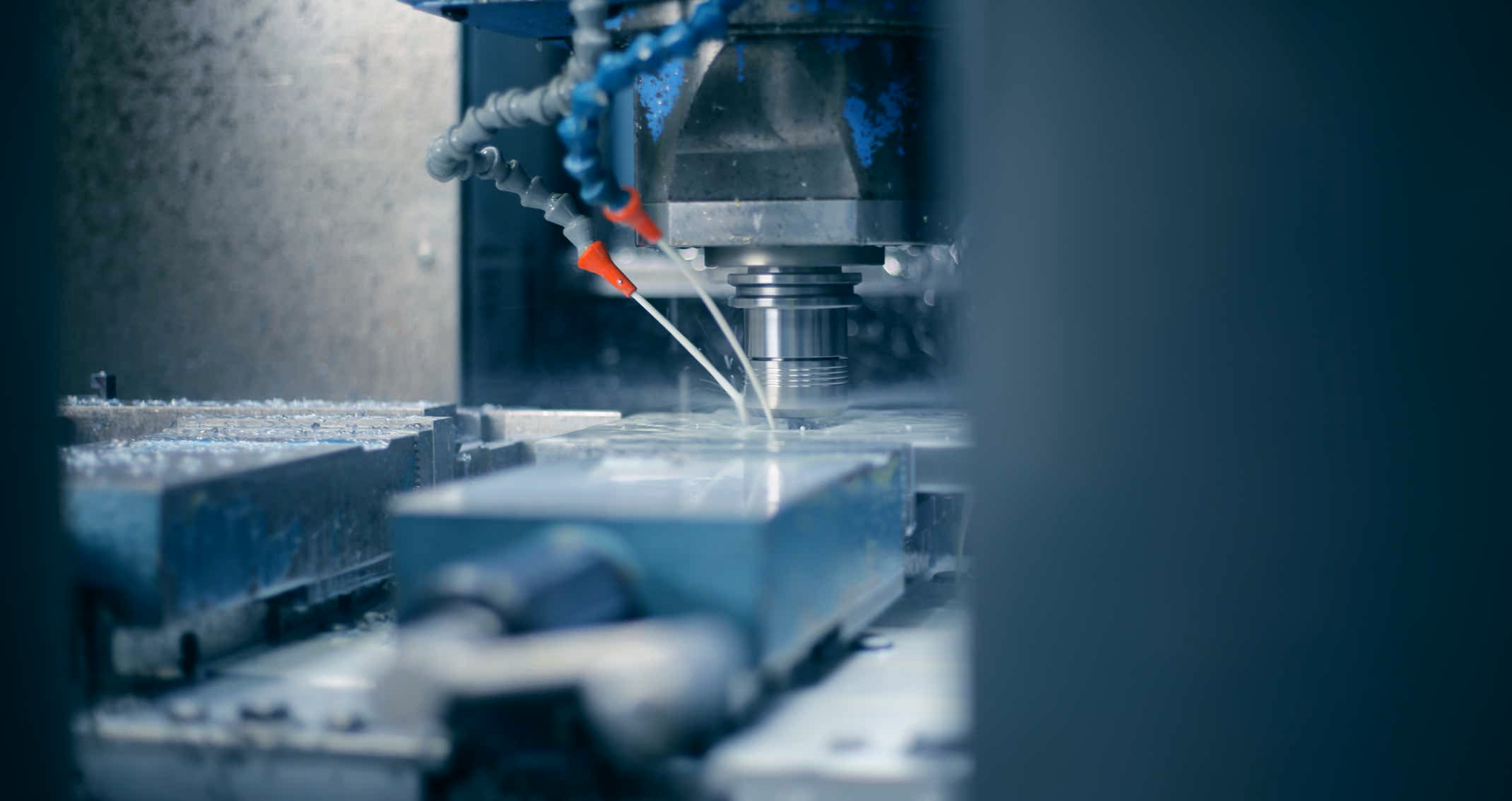 CNC-Fräsmaschine bei BBM in der Fertigung – Präzise Bearbeitung von Stahl, Edelstahl und Aluminium