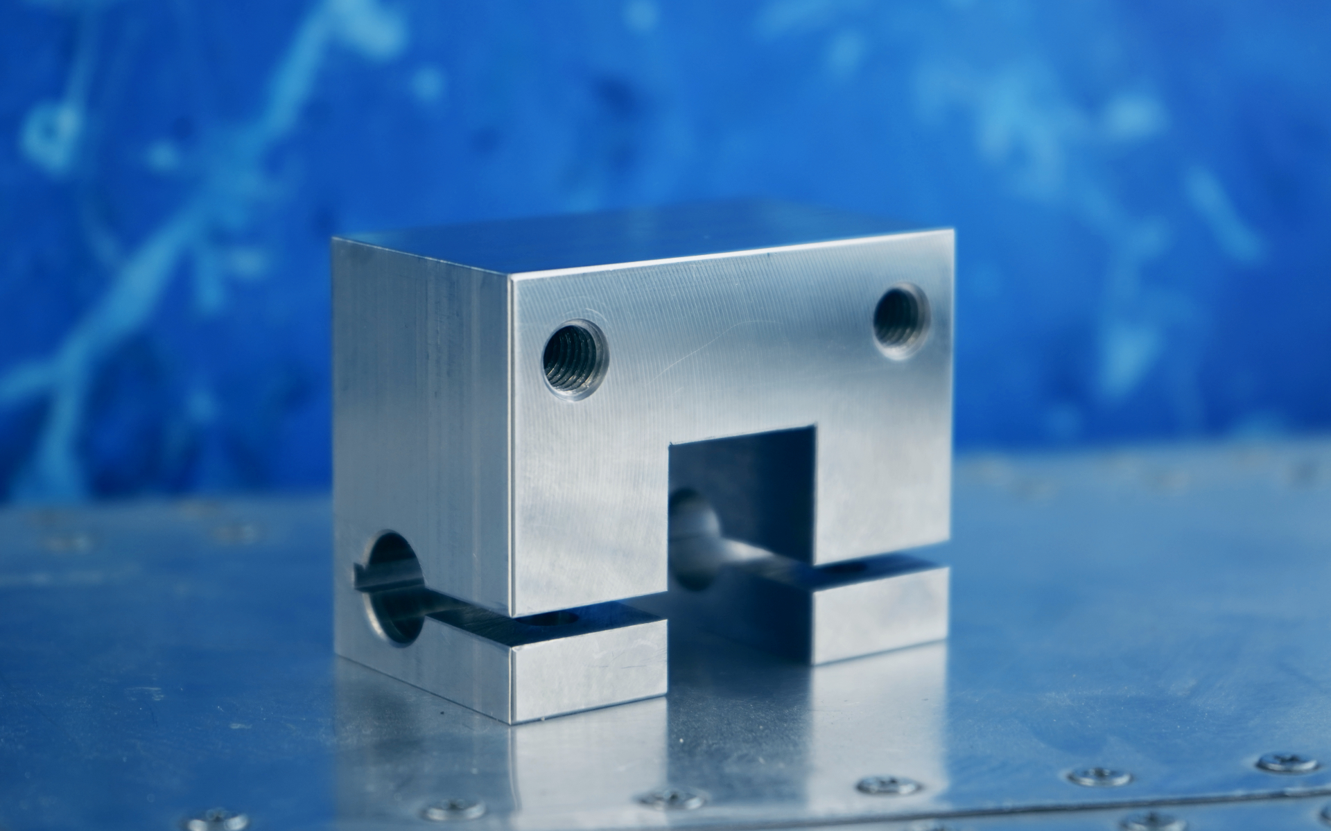 Gefrästes Metallbauteil – BBM CNC-Fräsbearbeitung für komplexe Geometrien